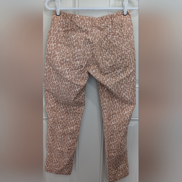 Anthropologie  Skinny Pants with Animal Print 26 - Picture 3 of 7